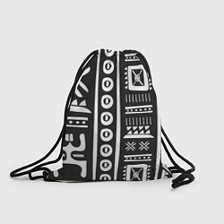 Рюкзак-мешок Этнический узор, цвет: 3D-принт