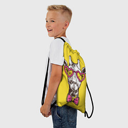 Рюкзак-мешок Жираф, цвет: 3D-принт — фото 2