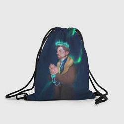 Рюкзак-мешок Northern lights, цвет: 3D-принт