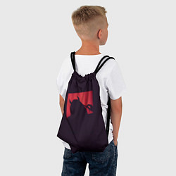 Рюкзак-мешок Дьяволица, цвет: 3D-принт — фото 2