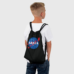 Рюкзак-мешок Santa Nasa, цвет: 3D-принт — фото 2