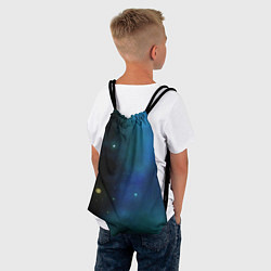 Рюкзак-мешок Туманный космос, цвет: 3D-принт — фото 2
