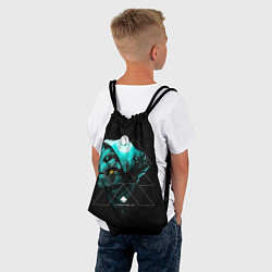 Рюкзак-мешок DESTINY, цвет: 3D-принт — фото 2
