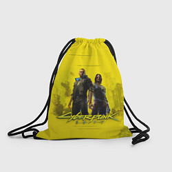 Рюкзак-мешок Киберпанк 2077, цвет: 3D-принт