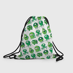 Рюкзак-мешок Вирус, цвет: 3D-принт