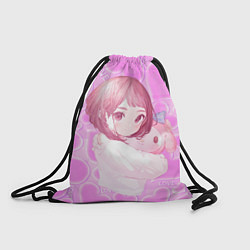 Рюкзак-мешок Урарака Очако, цвет: 3D-принт