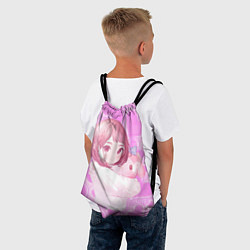 Рюкзак-мешок Урарака Очако, цвет: 3D-принт — фото 2