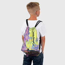 Рюкзак-мешок Cyberpunk 2077, цвет: 3D-принт — фото 2