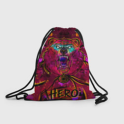 Рюкзак-мешок BEAR, цвет: 3D-принт