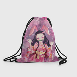 Рюкзак-мешок Незуко Камадо, цвет: 3D-принт