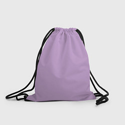 Рюкзак-мешок Глициниевый цвет без рисунка, цвет: 3D-принт