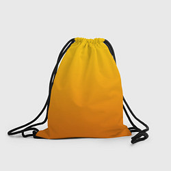Рюкзак-мешок Оранжевый градиент, цвет: 3D-принт