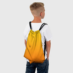 Рюкзак-мешок Оранжевый градиент, цвет: 3D-принт — фото 2