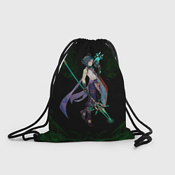 Рюкзак-мешок Genshin Impact - Xiao, цвет: 3D-принт