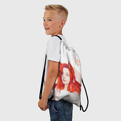 Рюкзак-мешок Девушка-лиса, цвет: 3D-принт — фото 2
