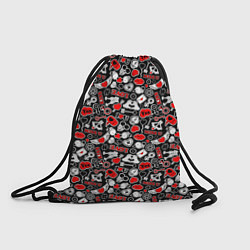 Рюкзак-мешок Love, цвет: 3D-принт