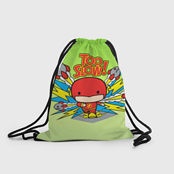 Рюкзак-мешок Too Slow, цвет: 3D-принт