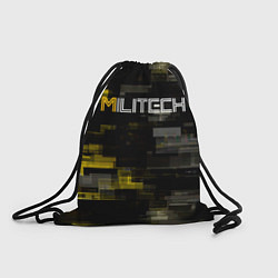 Рюкзак-мешок MILITECH камуфляж Cyberpunk 2077, цвет: 3D-принт
