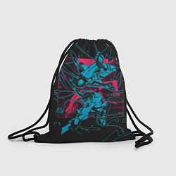 Рюкзак-мешок Attack on titan Атака титан, цвет: 3D-принт