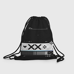 Рюкзак-мешок Desert Eagle: Printstream Black, цвет: 3D-принт