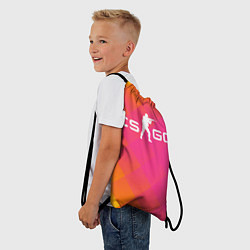 Рюкзак-мешок CS GO Disco Tech ver 1, цвет: 3D-принт — фото 2