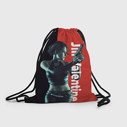 Рюкзак-мешок RE3 Jill Valentine, цвет: 3D-принт