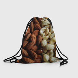 Рюкзак-мешок Ореховый микс, цвет: 3D-принт