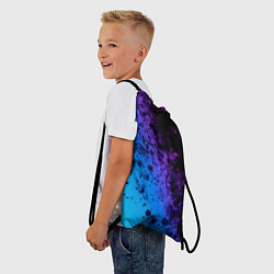 Рюкзак-мешок Неоновые Краски, цвет: 3D-принт — фото 2