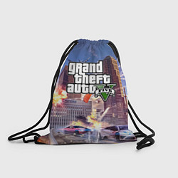 Рюкзак-мешок ЭКШЕН Grand Theft Auto V, цвет: 3D-принт