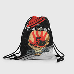 Рюкзак-мешок Five Finger Death Punch 7, цвет: 3D-принт