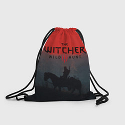Рюкзак-мешок На плотве Ведьмак, цвет: 3D-принт