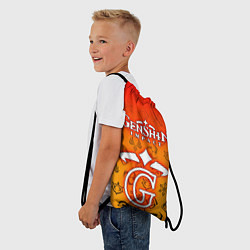 Рюкзак-мешок GENSHIN IMPACT, цвет: 3D-принт — фото 2
