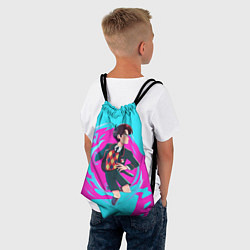 Рюкзак-мешок Путешественник во времени, цвет: 3D-принт — фото 2
