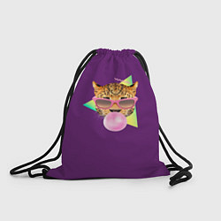 Рюкзак-мешок Тигр БАБЛ ГАМ, цвет: 3D-принт