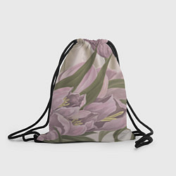 Рюкзак-мешок Сахарный розовый, цвет: 3D-принт
