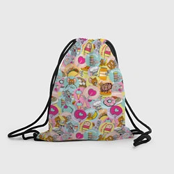 Рюкзак-мешок Том и Джерри, цвет: 3D-принт