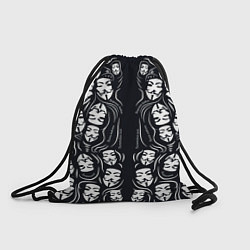 Рюкзак-мешок Анонимусы надбисиси линии, цвет: 3D-принт