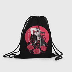 Рюкзак-мешок Девушка С Катаной, цвет: 3D-принт
