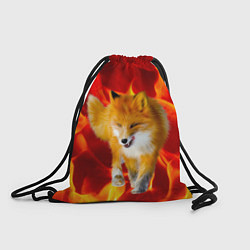 Рюкзак-мешок Fire Fox, цвет: 3D-принт