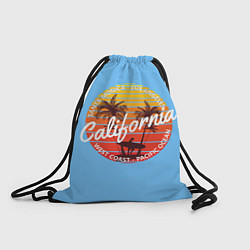 Рюкзак-мешок Калифорния, цвет: 3D-принт
