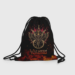 Рюкзак-мешок Valheim символ черепа, цвет: 3D-принт