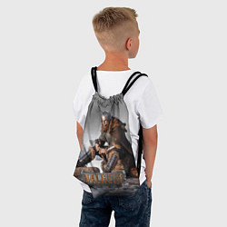 Рюкзак-мешок Valheim Викинг, цвет: 3D-принт — фото 2