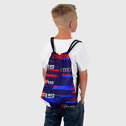 Рюкзак-мешок AUDI RS SPORT АУДИ РС СПОРТ, цвет: 3D-принт — фото 2