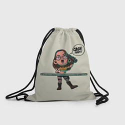 Рюкзак-мешок Бунтарка Нико, цвет: 3D-принт