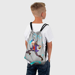 Рюкзак-мешок Арт Неро, цвет: 3D-принт — фото 2