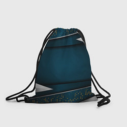 Рюкзак-мешок 3D luxury sport style Золото, цвет: 3D-принт
