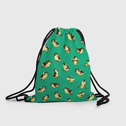 Рюкзак-мешок Цыплята, цвет: 3D-принт