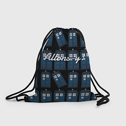 Рюкзак-мешок Allons-y!, цвет: 3D-принт