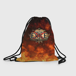 Рюкзак-мешок Path of Exile Logo Путь изгнанника Лого Z, цвет: 3D-принт