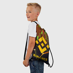 Рюкзак-мешок BINANCE БИНАНС БАНАН, цвет: 3D-принт — фото 2